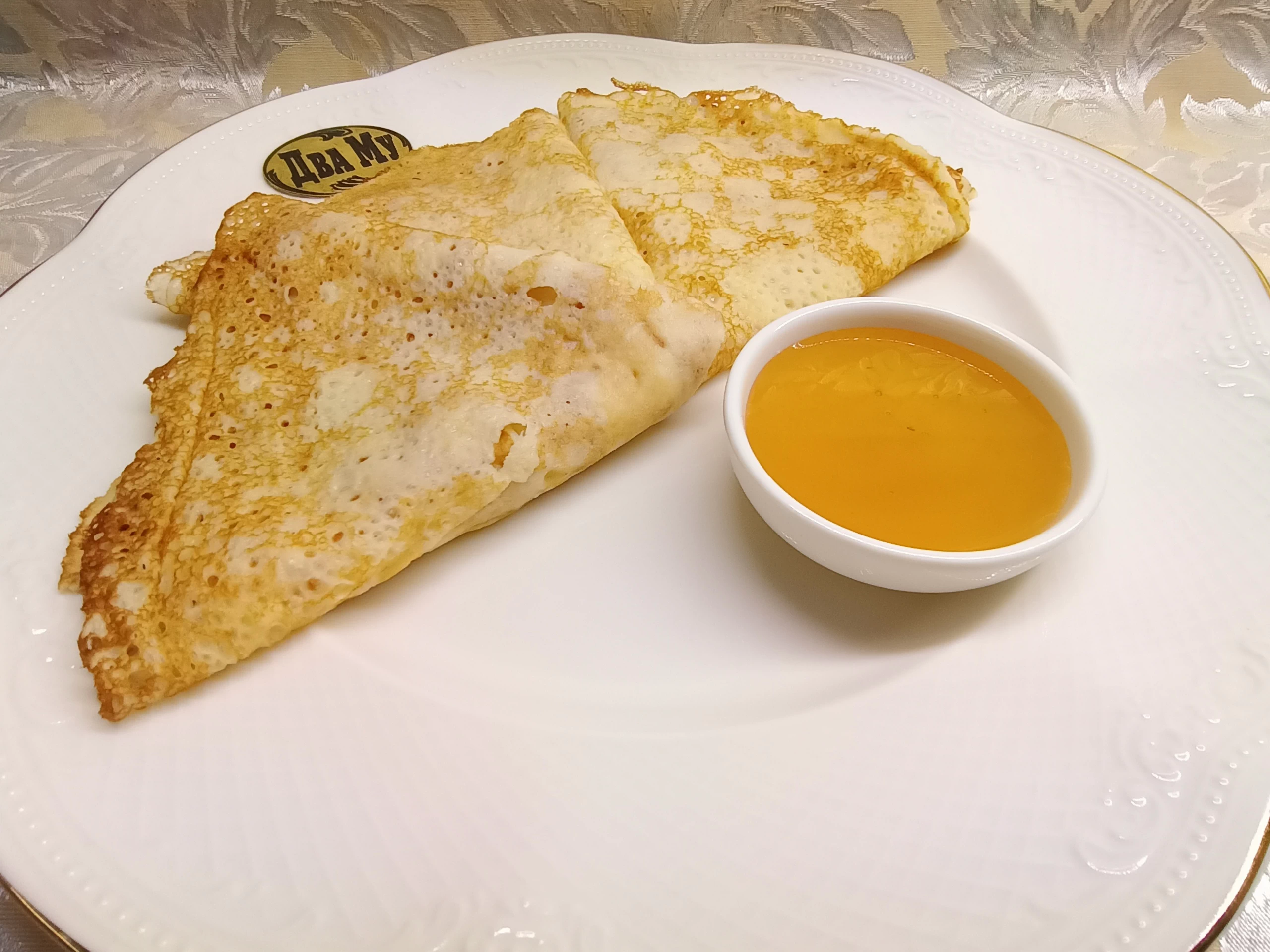 Блины с медом