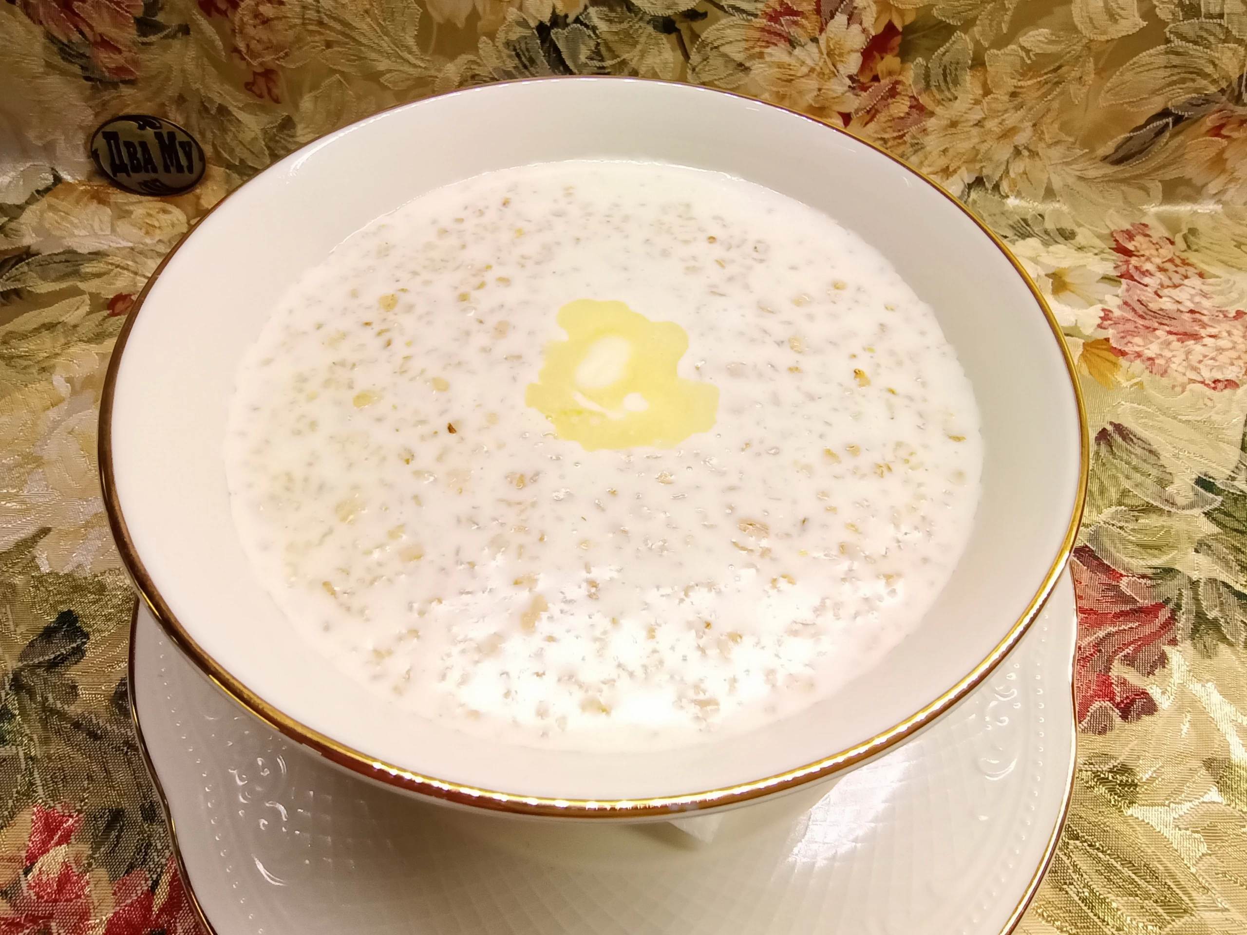 Овсяная каша на молоке